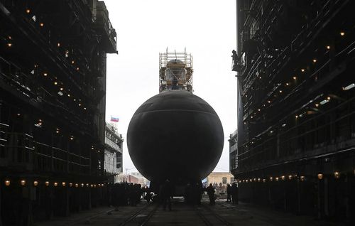 Дизель-электрическая подводная лодка проекта 636.3 "Петропавловск-Камчатский" © Александр Демьянчук/ТАСС